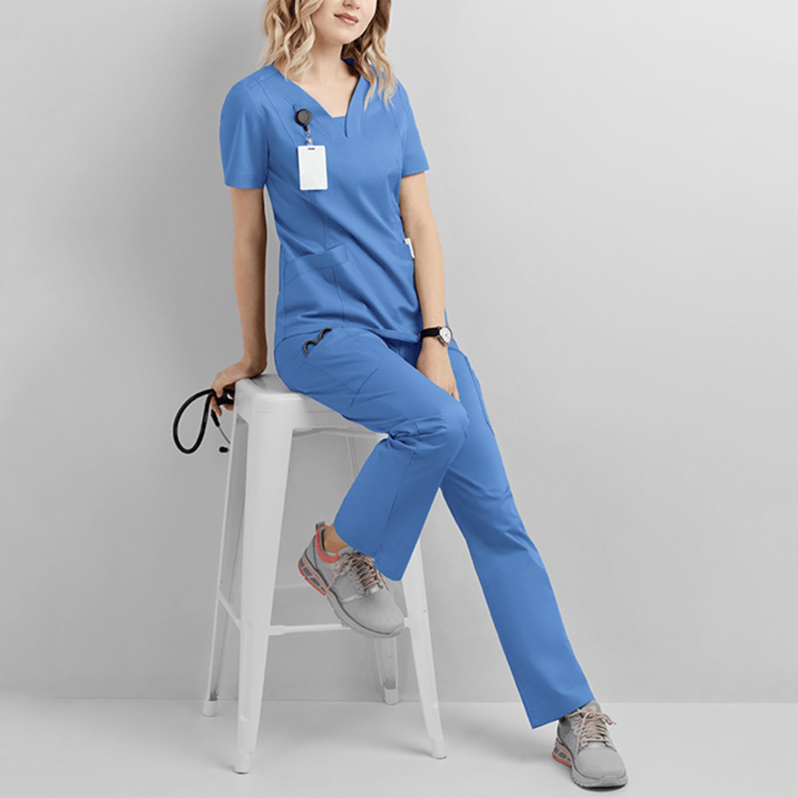 Short Sleeved Nurse Scrubs | best nurse scrubs