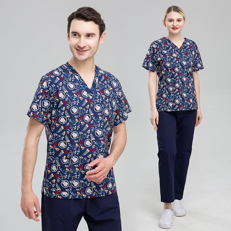 Short Sleeve Scrubs Collar | short sleeve scrubs