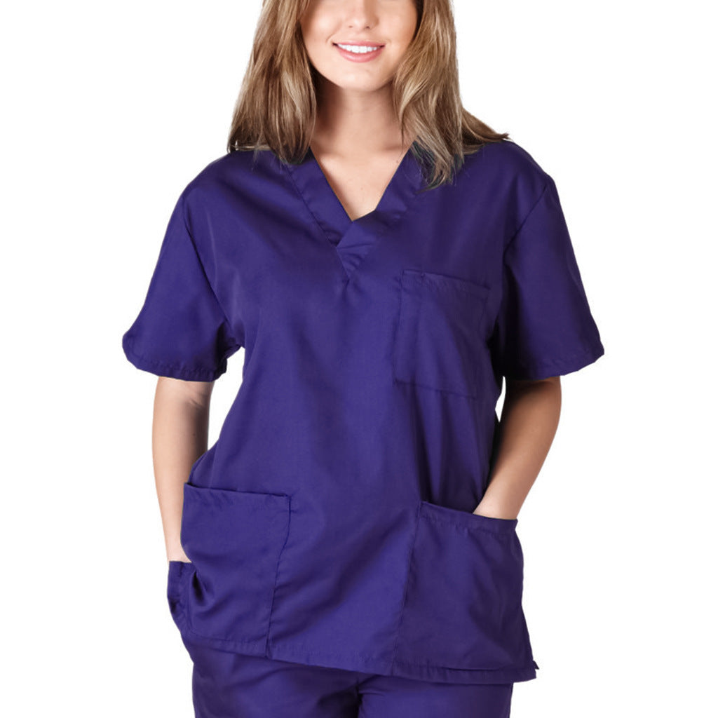 V-neck nurse nursing clothes