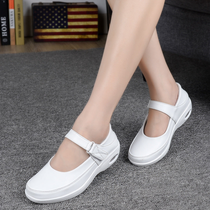 White Nurse Nursing Work Shoes Newest Resistant Comfort Mary Jane Slip