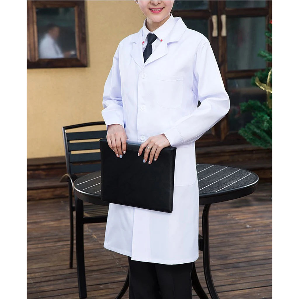 Medical Uniforms White Jacket Unisex