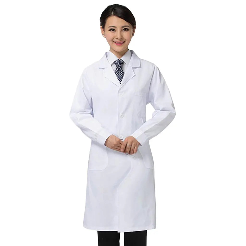 Medical Uniforms White Jacket Unisex