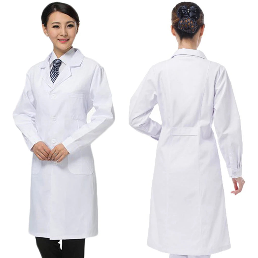 Medical Uniforms White Jacket Unisex