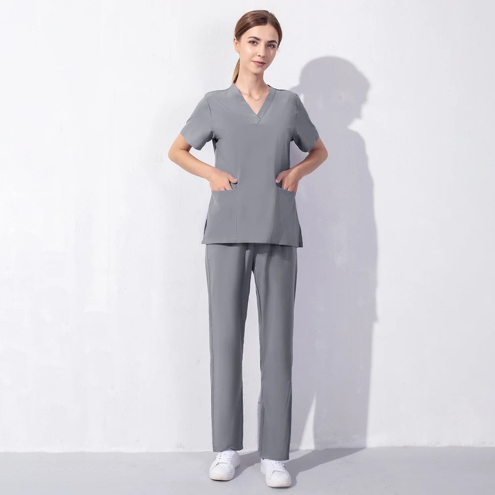 scrubs set |gray scrubs set