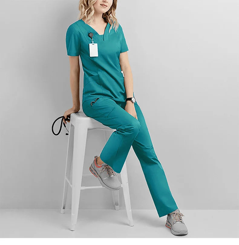 Short Sleeved Nurse Scrubs | best nurse scrubs