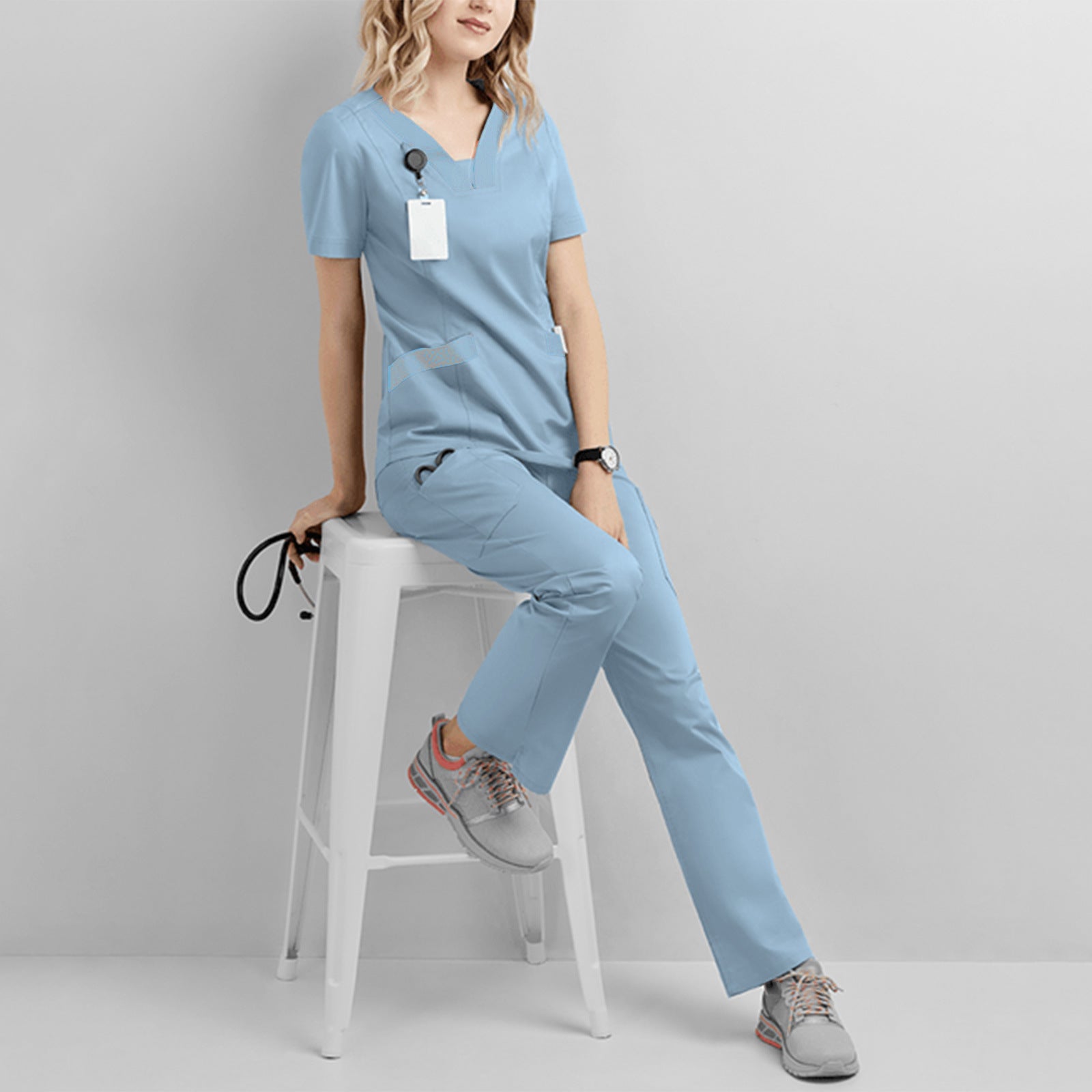 Short Sleeved Nurse Scrubs | best nurse scrubs