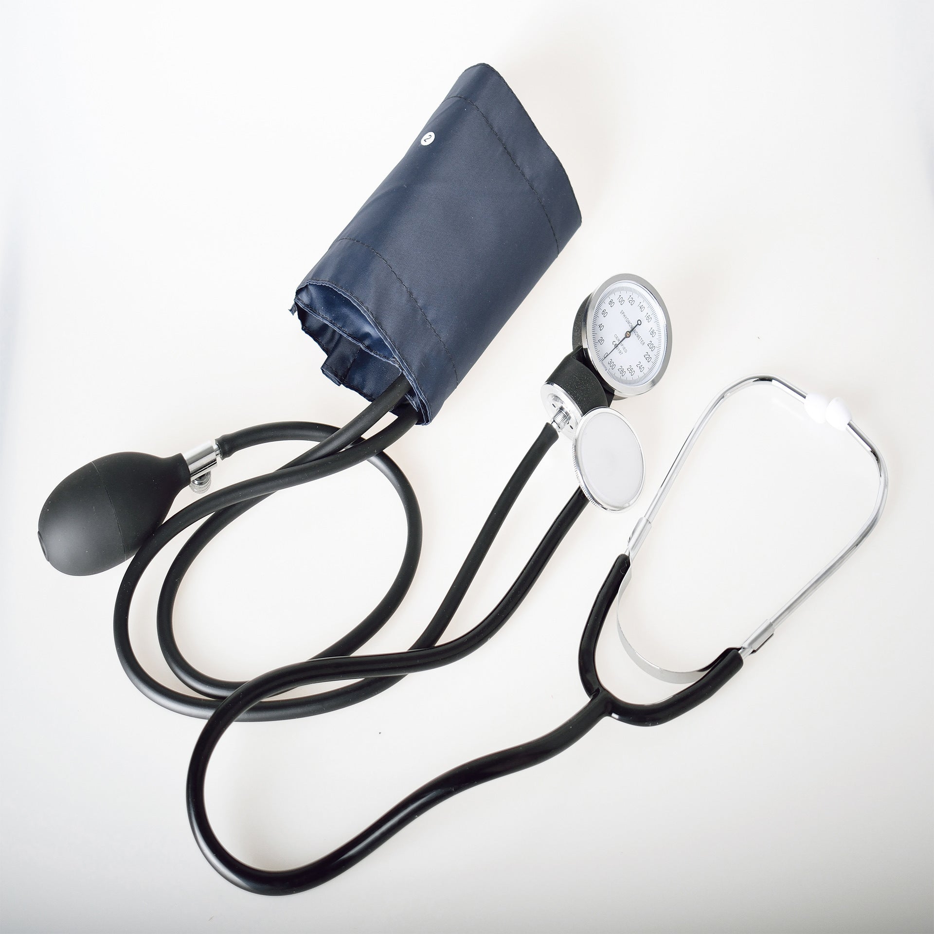 Blood Pressure Monitor With Stethoscope