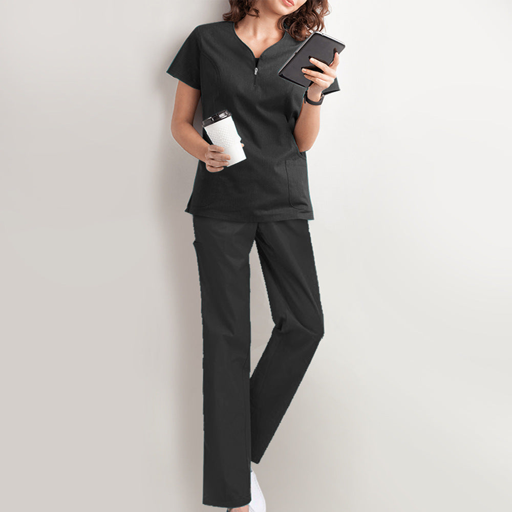 black nurse scrubs